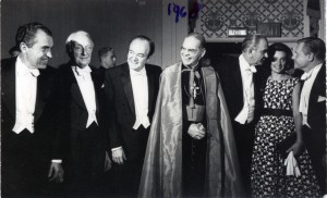 Silver Charles H with Nixon, Humphrey, Cooke, Johnson, Rockefeller