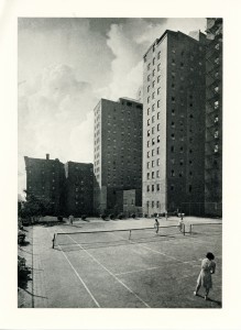 The Mount Sinai tennis courts, at Fifth Avenue and 99th Street.